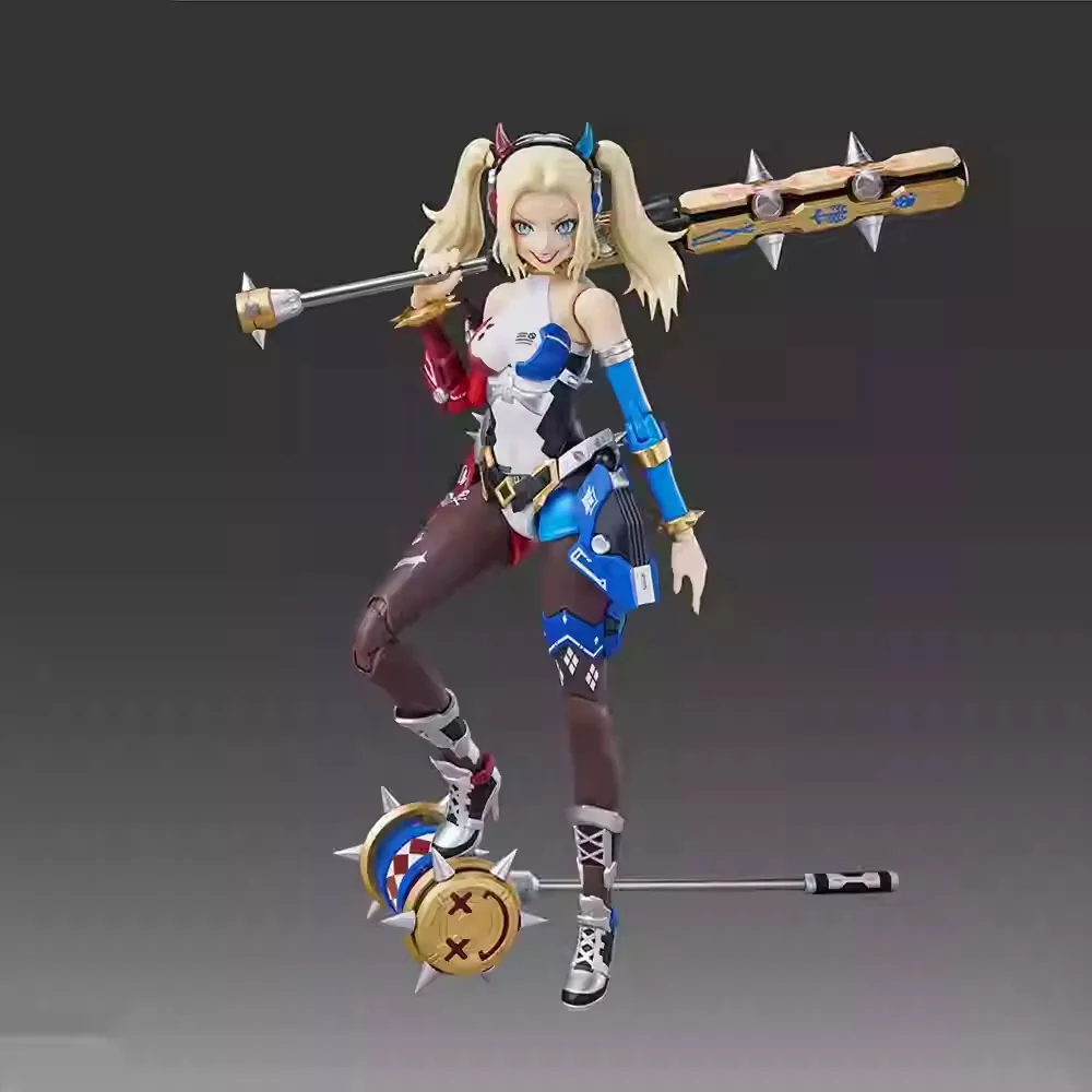 

17cm New Anime Name Harleen Quinzel Peripheral Model The Joints Are Movable Desktop Decoration Ornaments Kids Birthday Gifts Toy