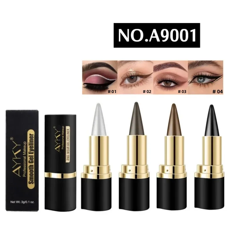 Waterproof Matte eyeliner gel Fast Drying Smudge Proof Long Lasting Makeup Professional Eye Liner Pen