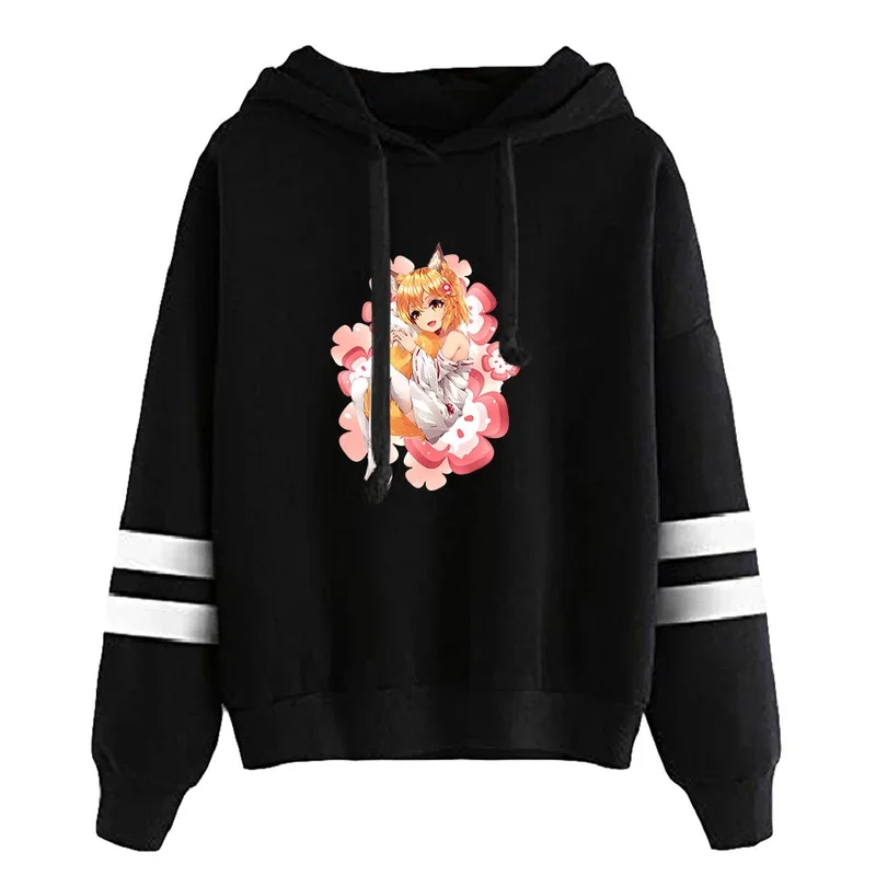 Anime Casual The Helpful Fox Senko San Hoodies Unisex Pullover Fashion Hooded Sweatshirts Women Men Harajuku Clothes