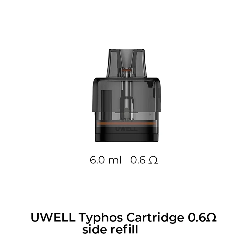 Uwell Typhos Pod 6 0.3ohm 0.3/0.6/0.8ohm MTL RDL Typhos Pod Kit pod system for pod systems - gallery image 3