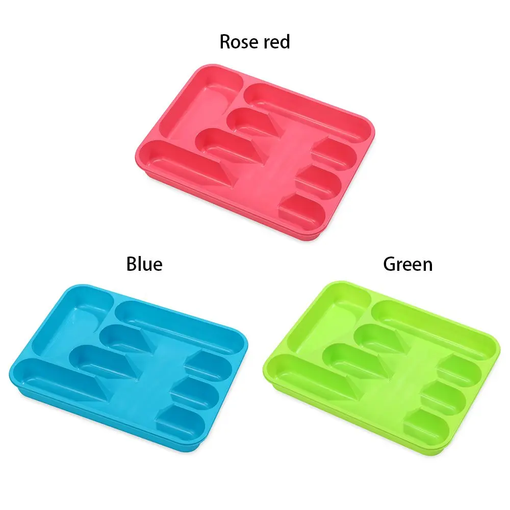 Cutlery Organizer Box Kitchen Drawer Organizer Separation Finishing Storage Box Spoon Cutlery Tray