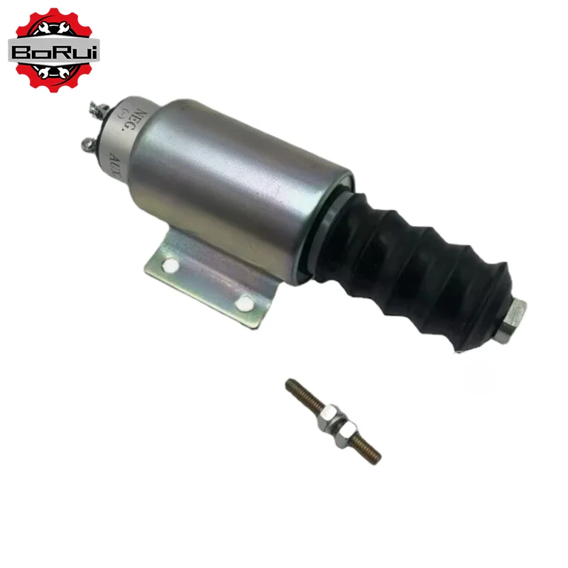 OEM SA-2696-A Stop Solenoid 24V Fuel Shutdown Solenoid Valve For Cummins Generator Diesel Engine parts