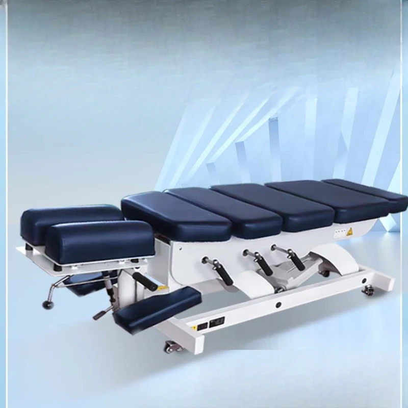 American style spinal manipulation bed, bone carving bed, orthopedic massage bed, electric lifting bed