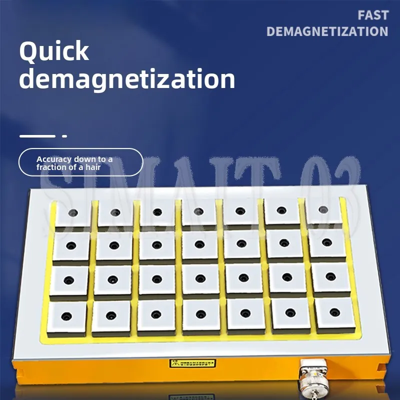 Electro Permanent Magnetic Chuck, CNC Machining Center Strong Magnetic Suction Plate for Gantry Machine & Automation