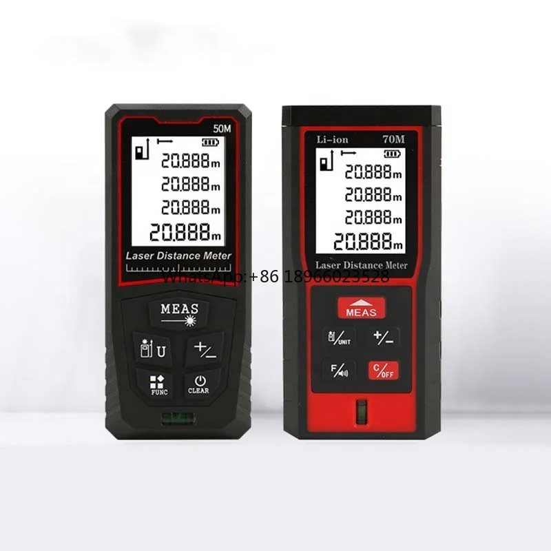 Handheld 50m 60m 100m accurate distance meter  digital  rangefinders