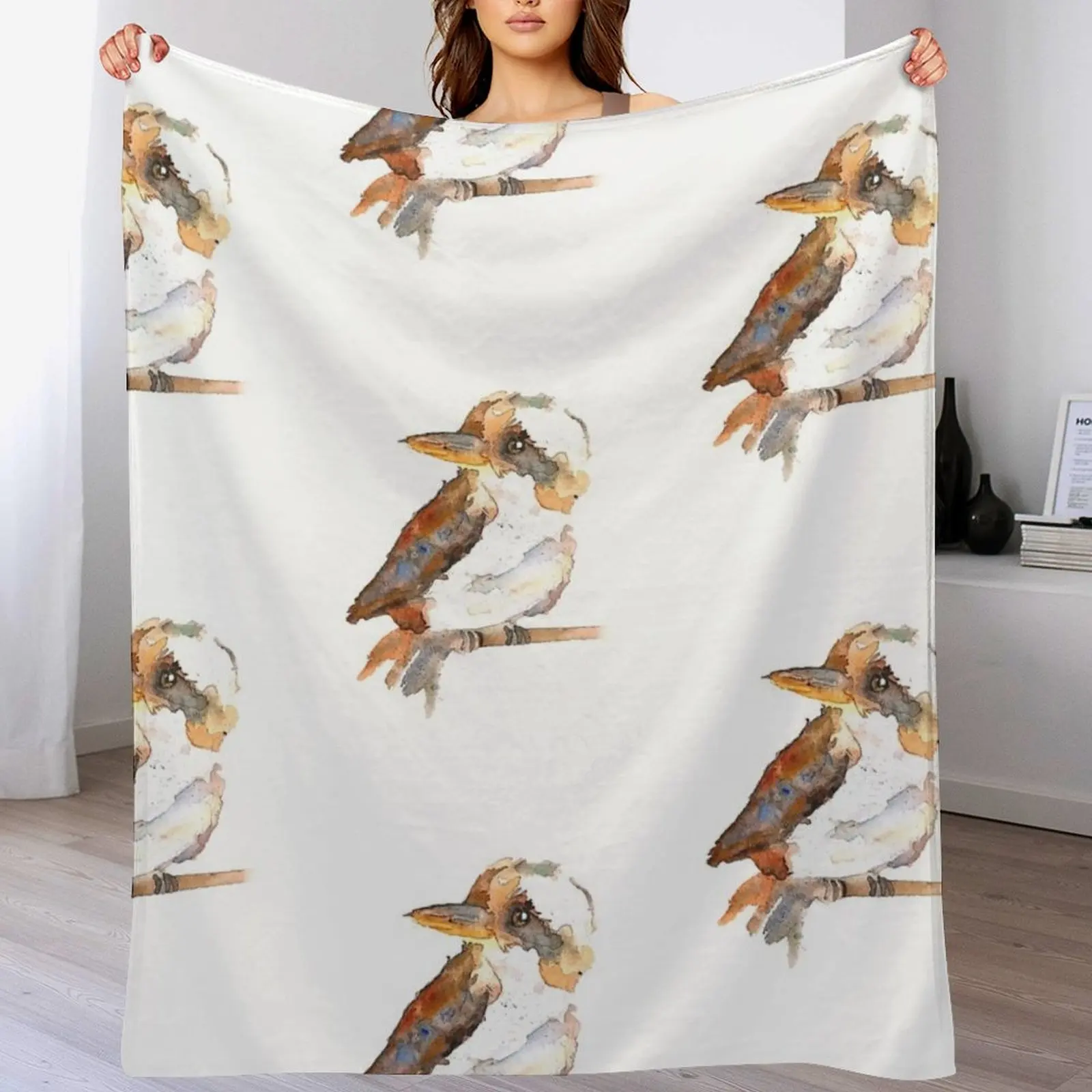 New Kookaburra Throw Blanket Hair Softest Blankets