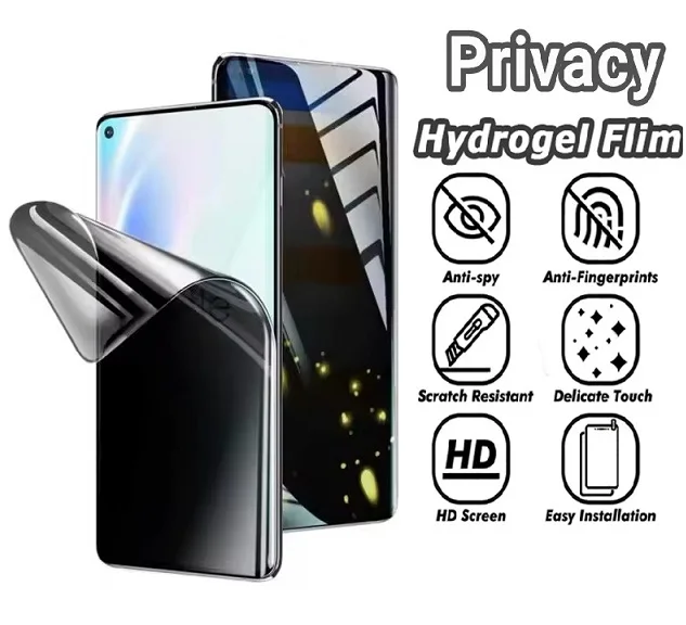 Privacy Hydrogel Film For Motorola Moto G41 G51 G71 5G G31 G71 G52 G72 G13 G23 G53 G73 G22 G32 G42 G14 G84 G54 Screen Protector