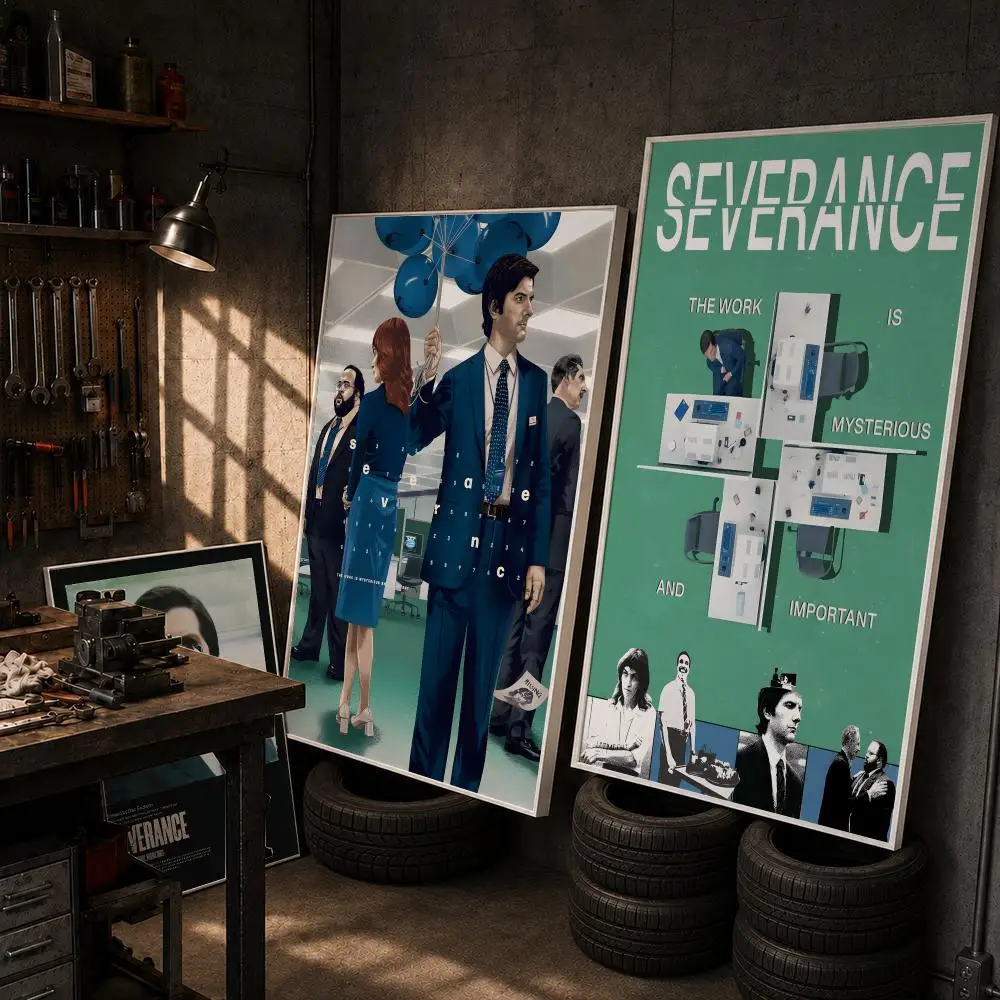 Movie S-severance Poster HD Wall Art Home Decor Waterproof Print Bedroom Garage Party Gift