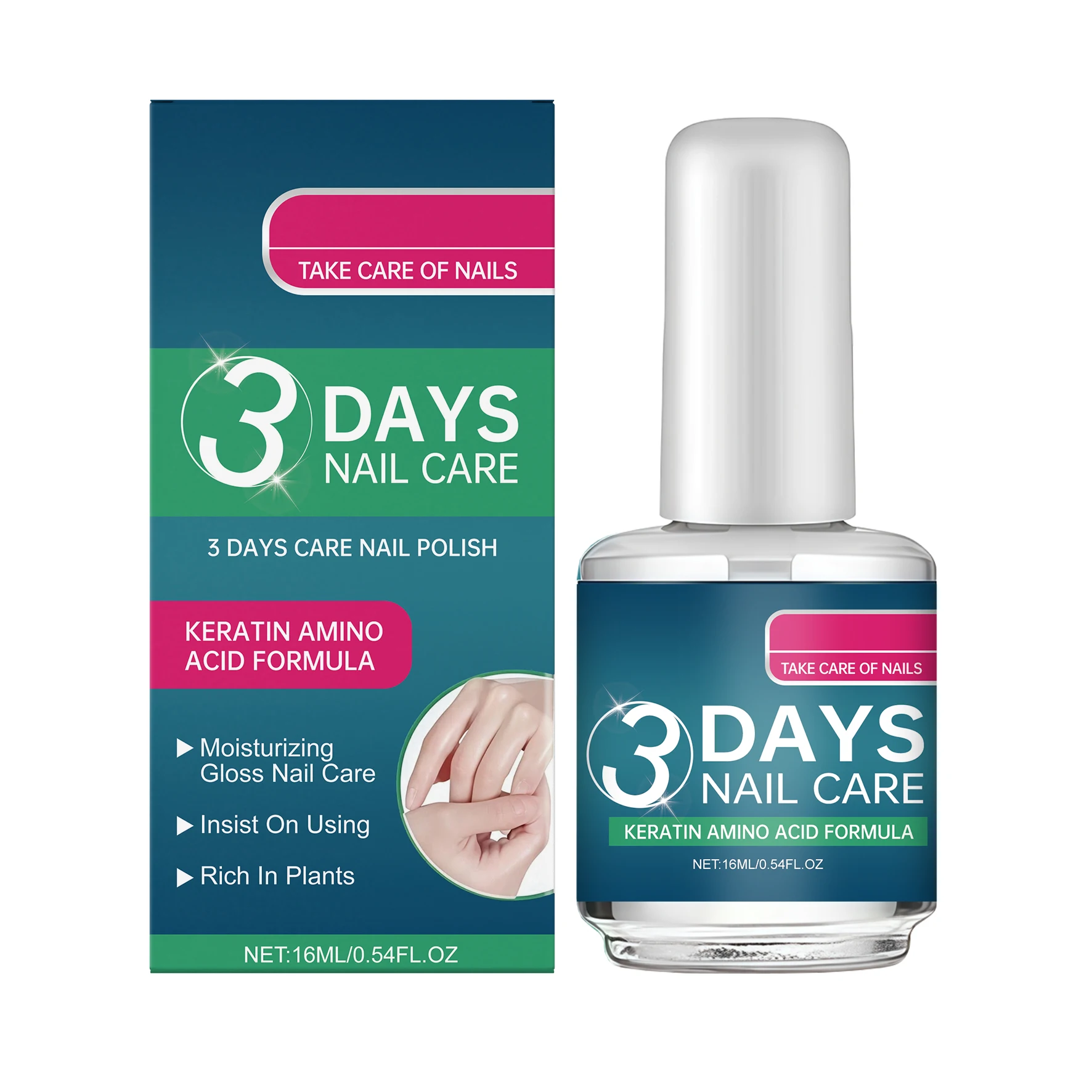 Nail Care Oil Keratin Nourish Repair Brittle Boost Shine Strength Revitalizer Moisturizing Healthy Manicure Hands Nails Polish