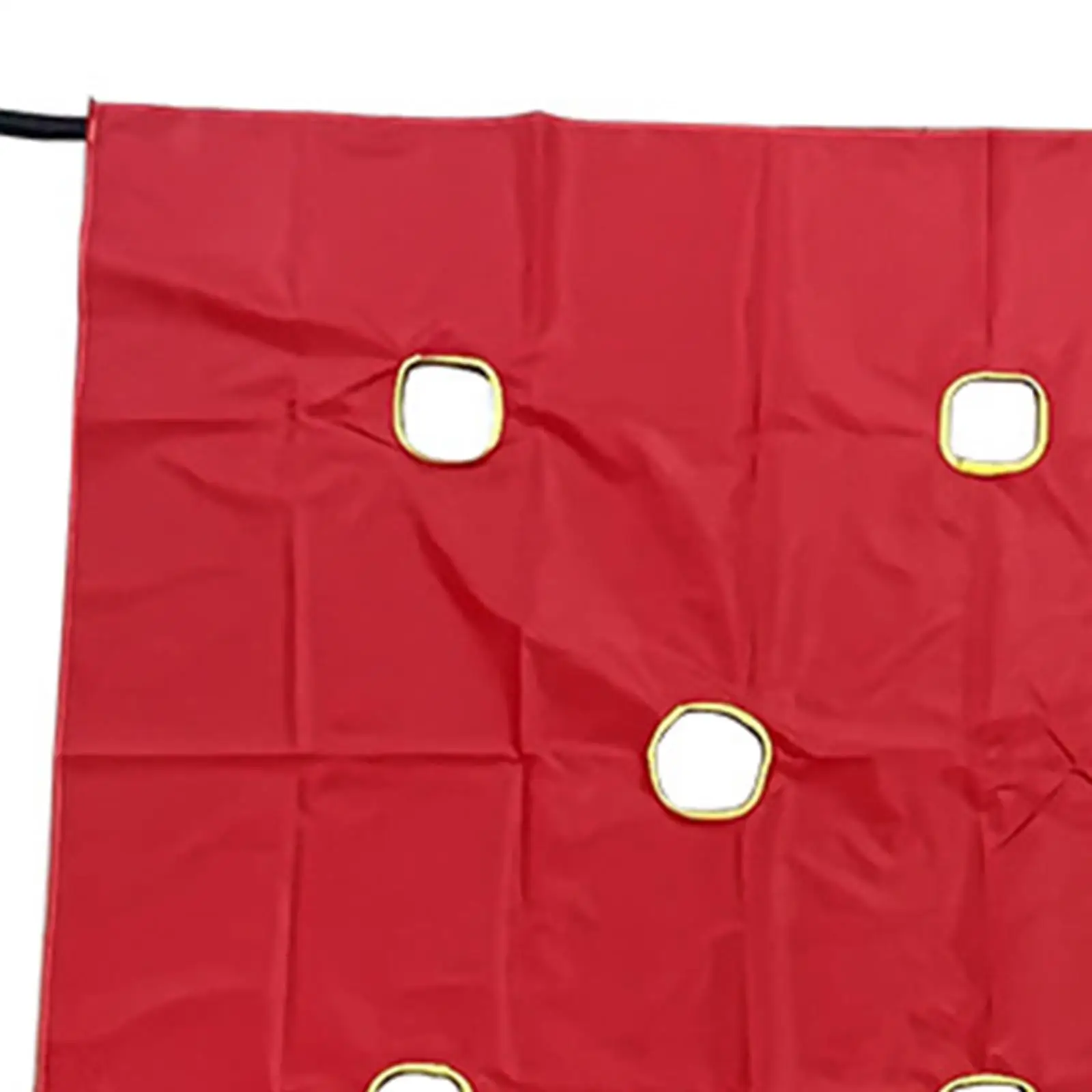 Hole Tarp Set Fun Cooperative Play Equipment Children Kids Interactive with 6 Balls Outdoor Activities Toy Teamwork Group Games