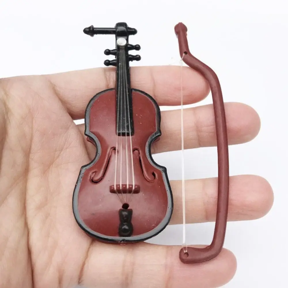 

Miniature Model Mini Golden Trumpet Saxophone Saxophone Plastic Plastic Gold Musical Instrument Gold Portable