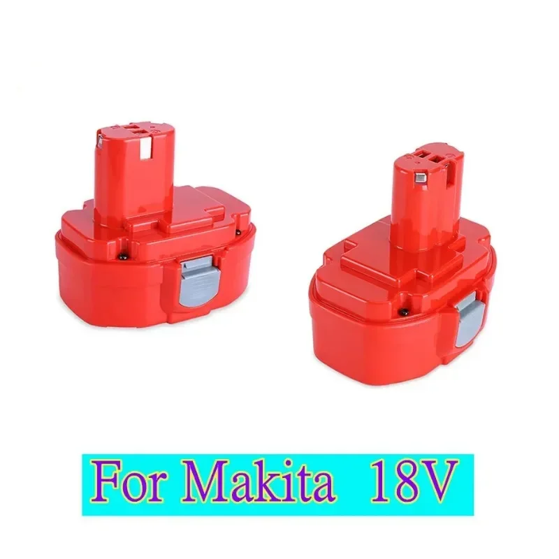 Baterai alat listrik isi ulang 18V 12800mAh untuk Makita 1822 1823 1834 1835 192827-3 192829-9 193159-1 193140-2 193102