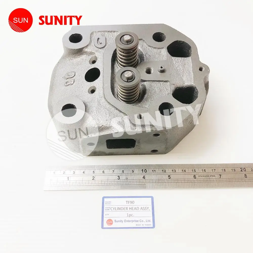 TAIWAN SUNITY High Suppliers TF90 Cylinder Head Assy For Yanmar TF90 Engine Forklift