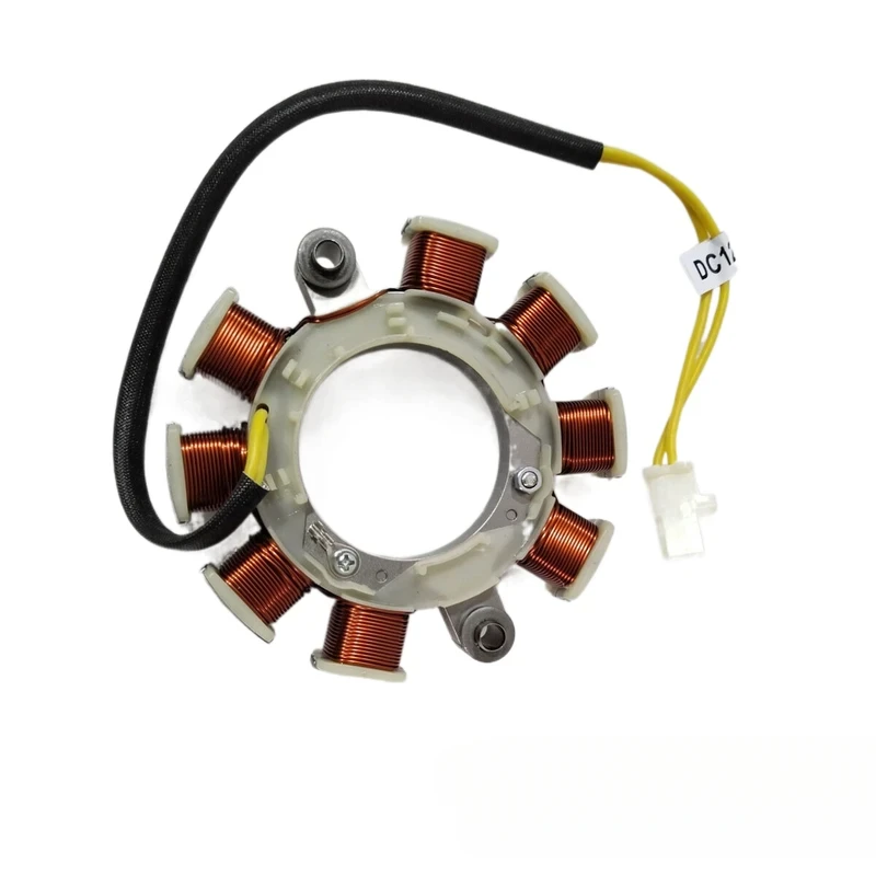 

Big Power!130W 12V 11A 8 Pole Pure Copper Stator Coil Fits ON 212 230CC 4-Str.GX210 Type Engine For Lighting Charging Purpose