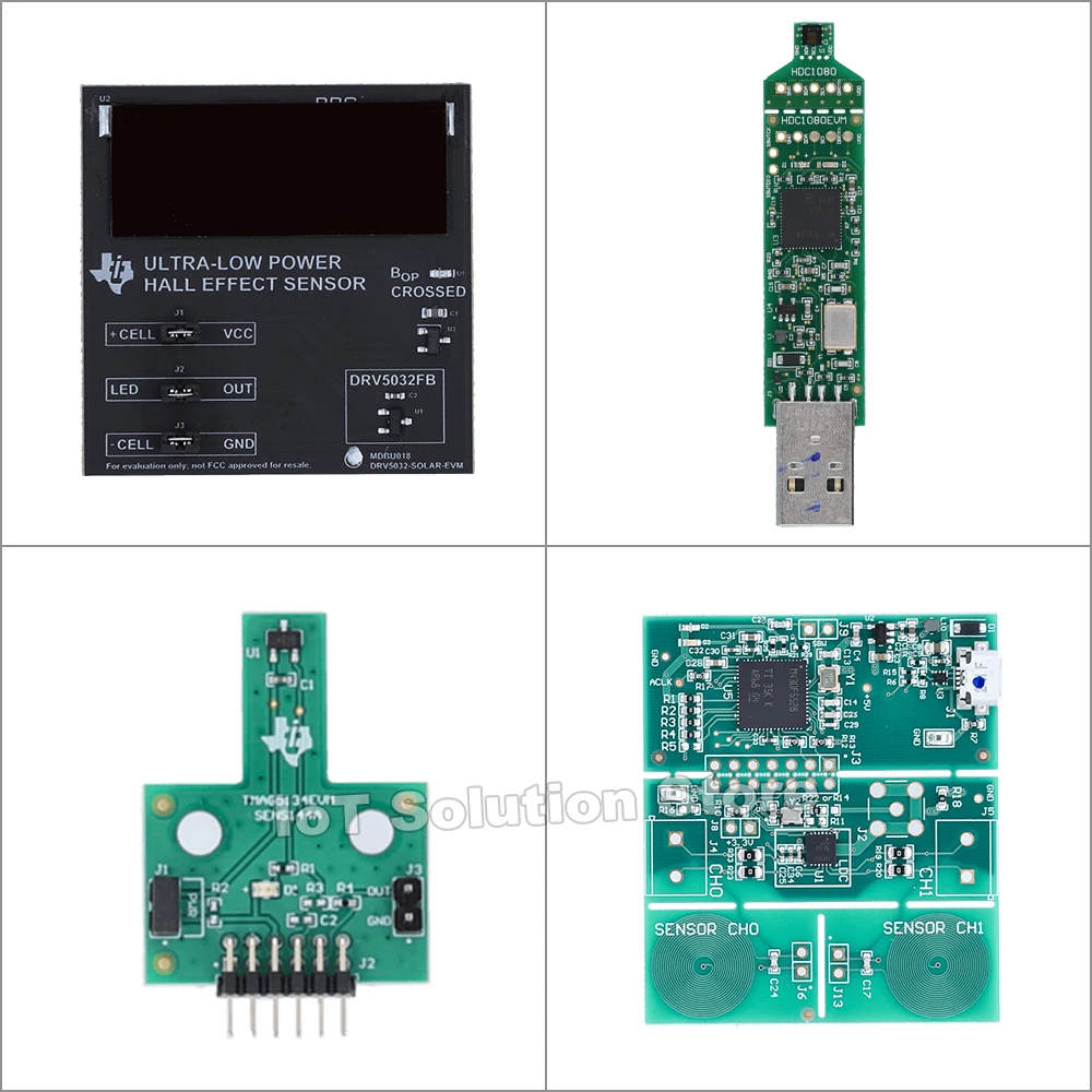 1-set-lote-drv5032-solar-evm-hdc1080evm-hdc2022evm-ldc1312evm-tmag5134evm-tmag5233evm-tmcs1127bevm-tmcs1127cevm-tmp113evm-nuevo