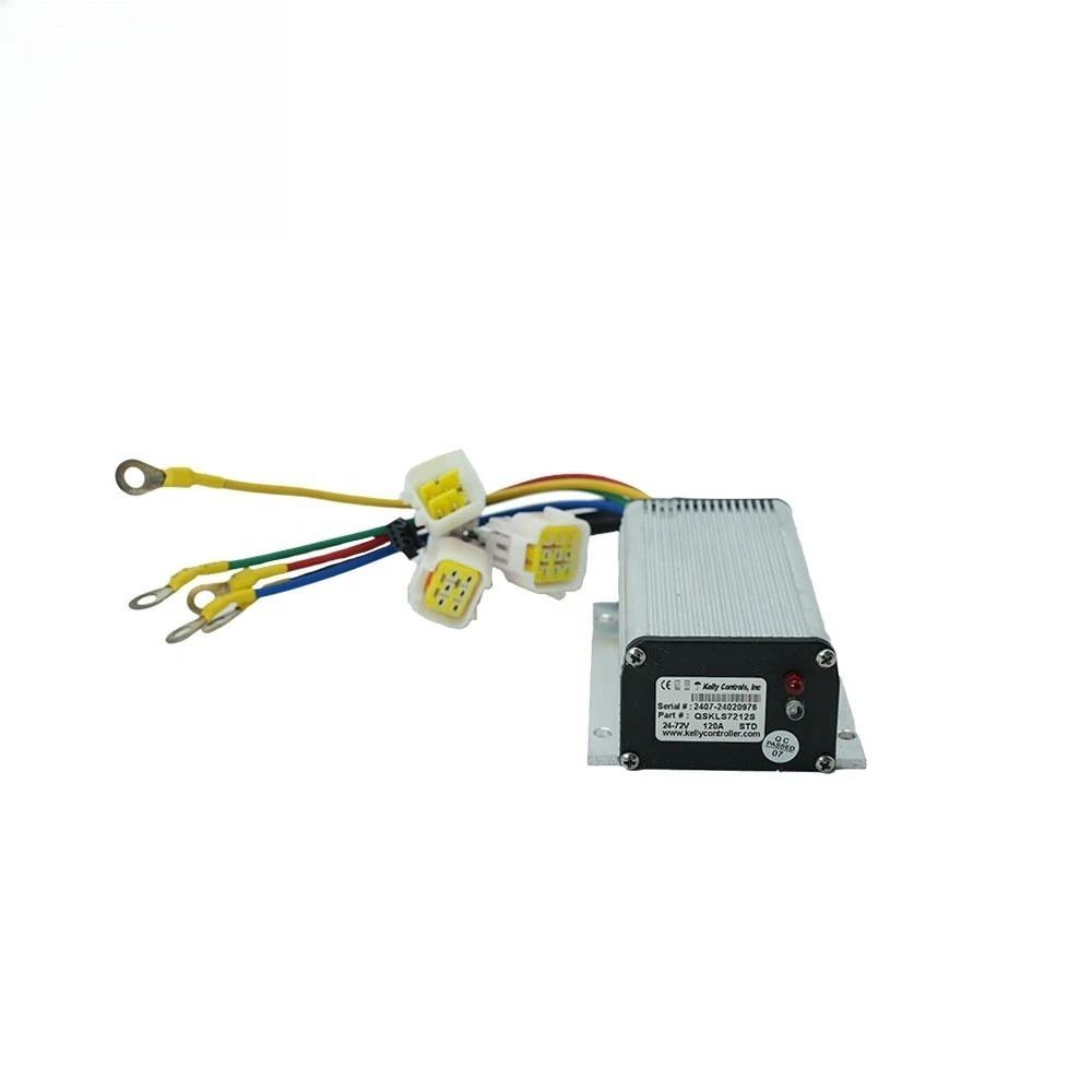 24V-72v 120A sinusoidal brushless motor controller waterproof, sui     for in-wheel motor 72v