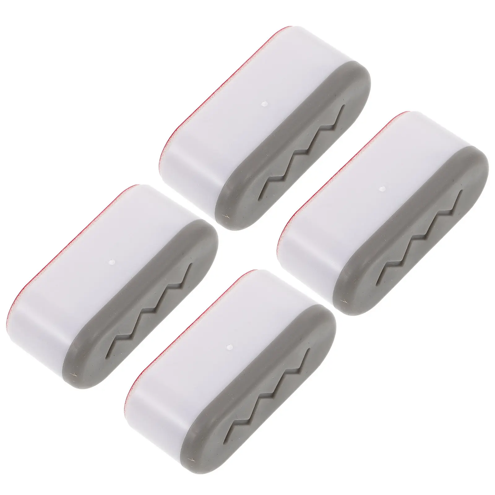 4Pcs Toilet Seat Bumper Pads Toilet Lid Cushioning Accessories Noise Reduction Buffers Replacement Kit for Home Bathroom