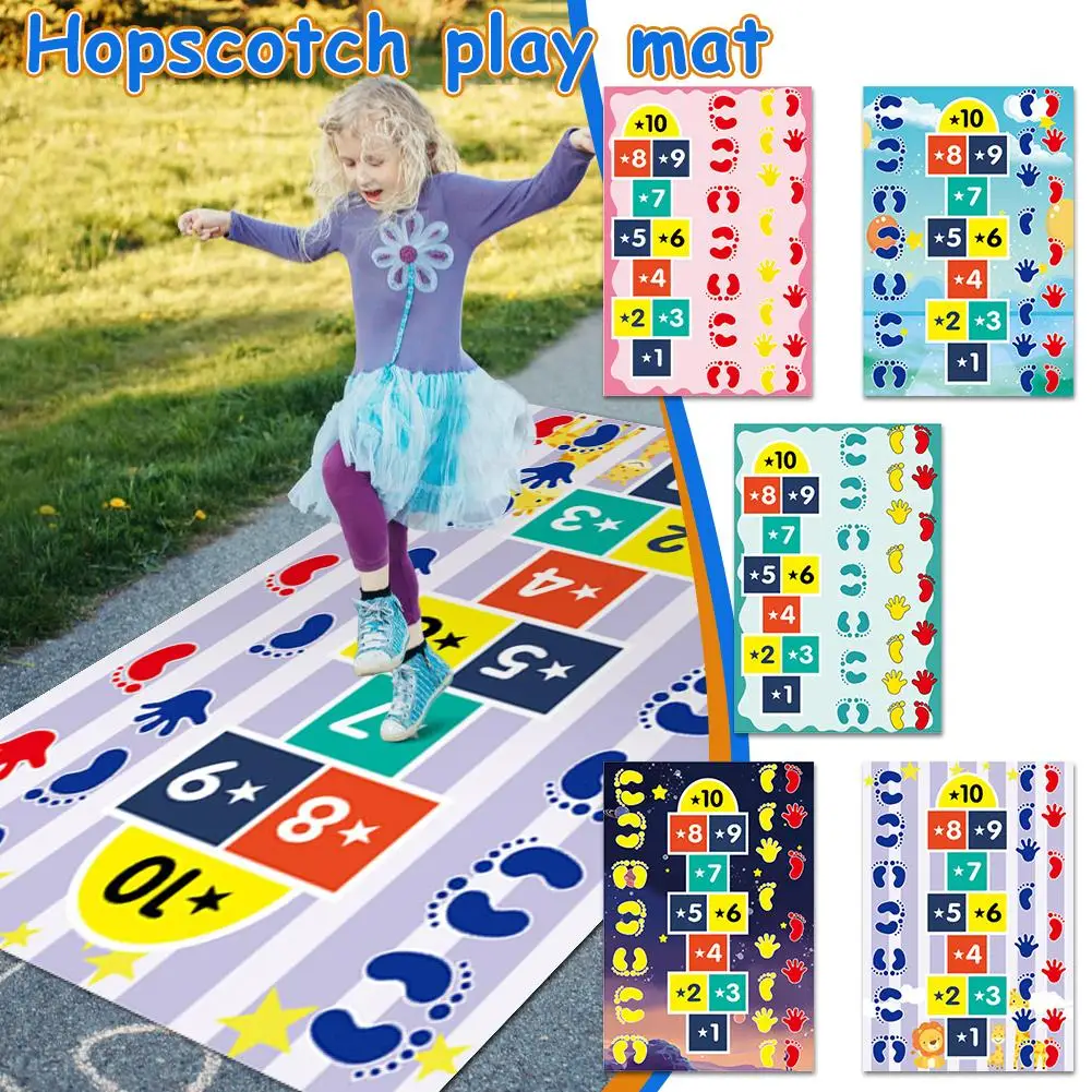 

Jumping Game Mat Children's Outdoor Sports Toy Exercise Hands Materials Team Balance High-quality Safety And Kindergarten F T1Q6