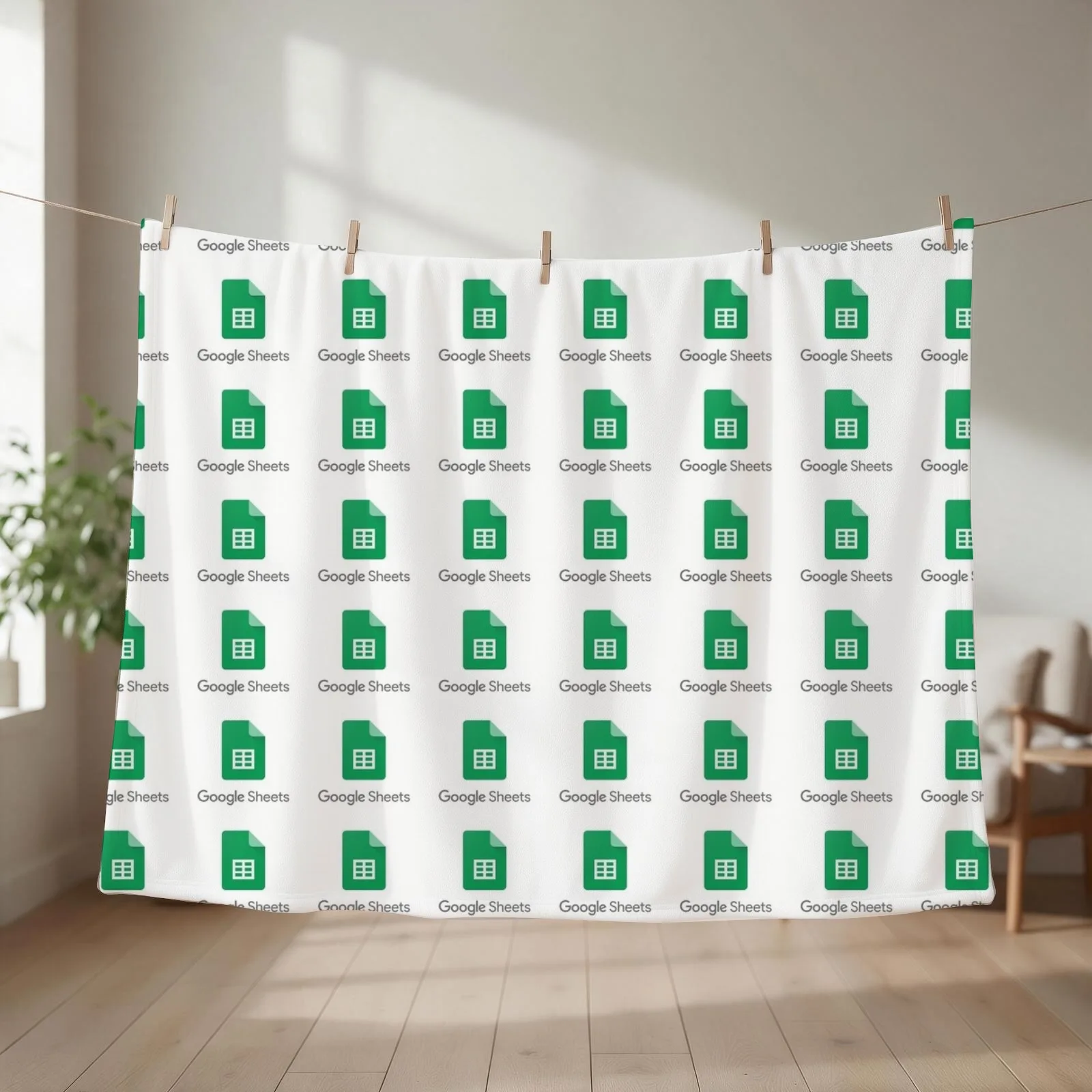 Google sheets Throw Blanket couch cozy soft plush fuzzy picnic outdoor blanket
