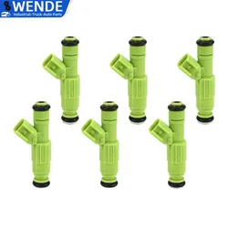 6 PCS Fuel Injectors for Dodge Caravan & Grand Caravan Chrysler Town & Country Voyager 3.3L V6 04861454AA 812-12141 0280156007