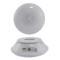 110x36mm Diy Smart Home Smoke Sensor Enclosure Ceiling Voice Control Pickup Shell Gas Detector Temperature Humidity Sensor Box