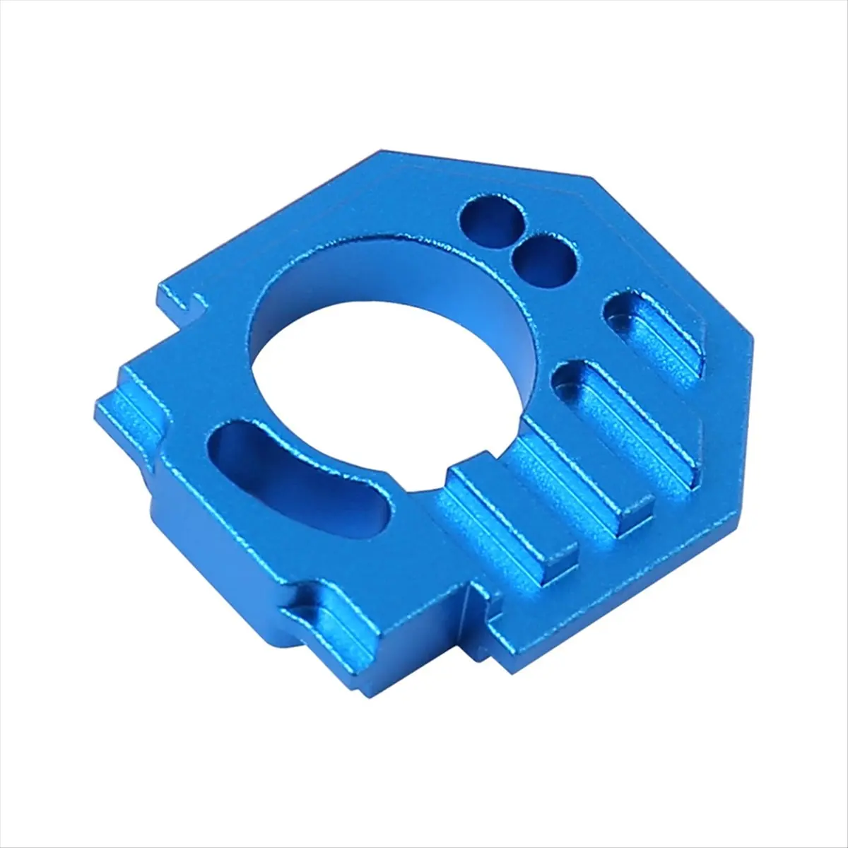 L79A RC Car Adjustable Motor Seat with Heat Dissipation for -1/18 4WD RC Car Upgrade Accessories Blue