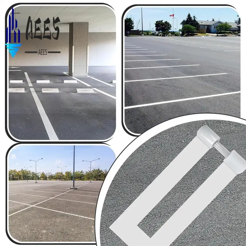 

AEE5-Parking Lot Line Stencil, 12X92.5Inch, Foldable Straight Line Stencil, Pavement Stencils For Curbs Parking Lots Asphalt