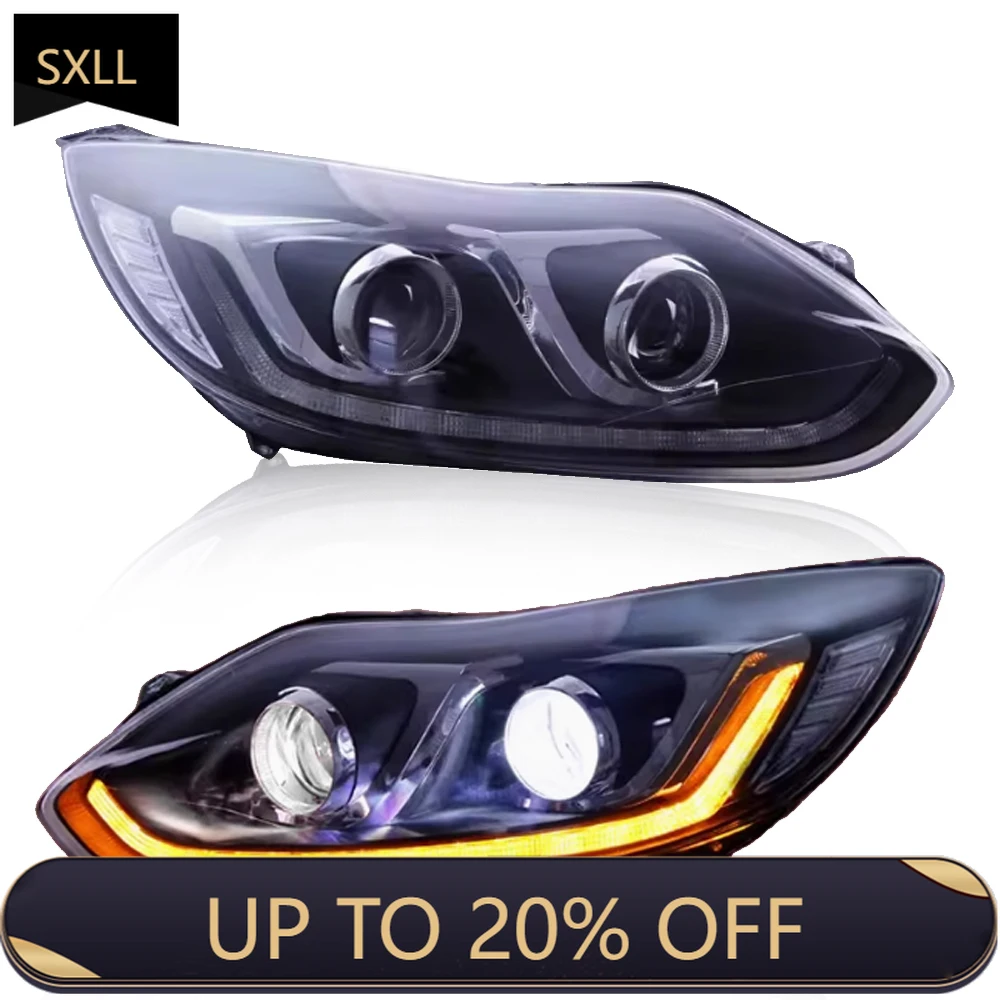 

SXLL for MK3 2012 2013 2014 Headlamp Retrofit Light Emitting Diode Car Accessories Headlamp Assembly DRL Headlamp Haed Light Pro