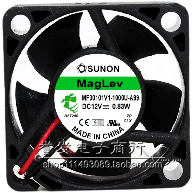 BARU ASLI MF30101V1-1000U-A99 12V 0.83W 3010 30x30x10mm KIPAS PENDINGIN RADIATOR