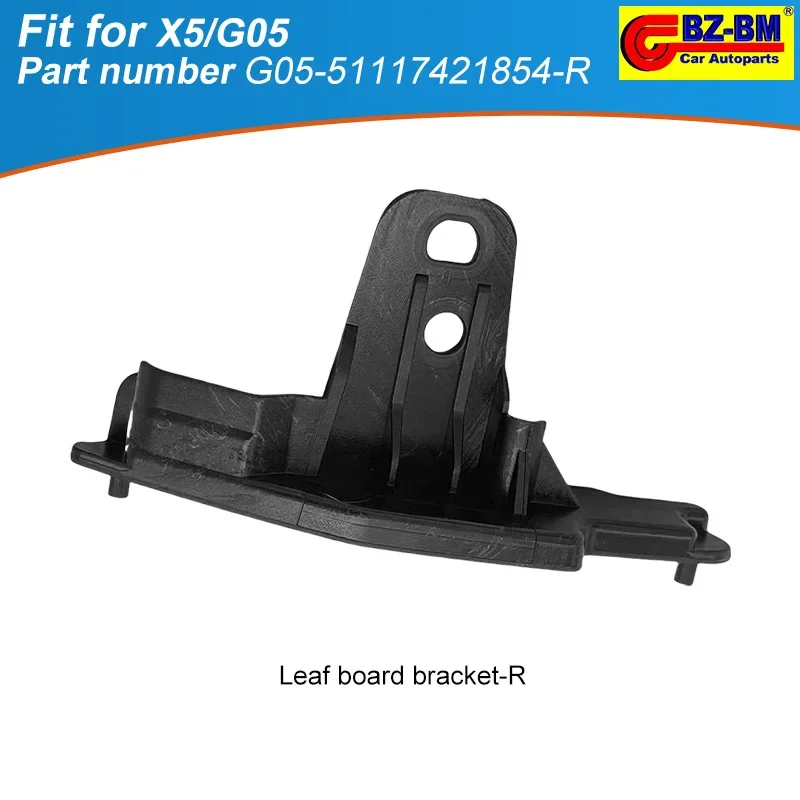 

Front rear Bumper grille fender Bracket Holder GUIDE for BMW X5 G05 51117421854 Right 51117421853 51117499832 51119879296