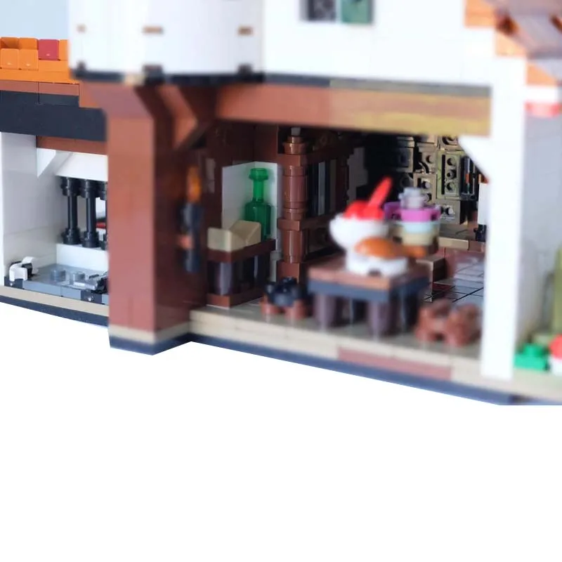 Set di Costruzioni Modulari Personalizzabili da 1721 Pezzi, Casa di Pan di Zenzero, Design Semplice Educativo Fai-da-Te, Regalo per Ragazzi e Vacanze