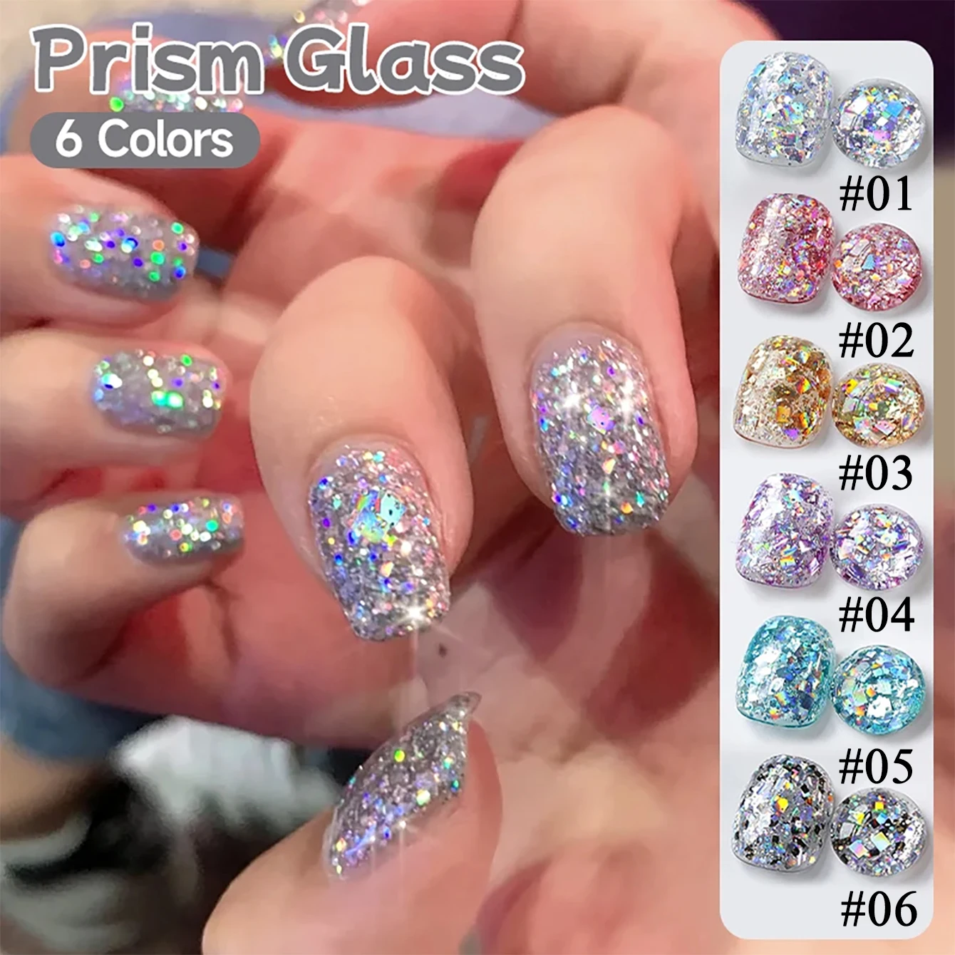 MIANEL 2026 New Summer Rainbow - Nail Art Rainbow ulasan dan harga