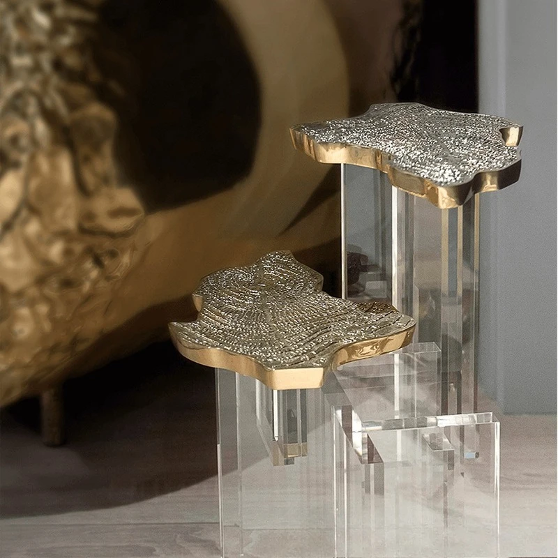 Heat-resistant waterproof marble small table