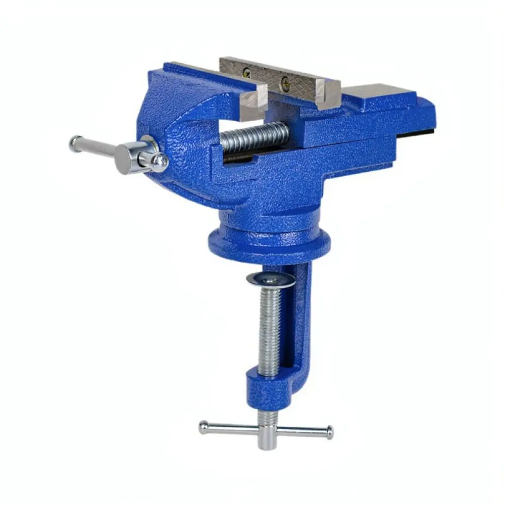 Durable Bench Vise Precision Hand Tool Table Clamp Stable Holding Device For DIY Projects Modeling Repairs Task