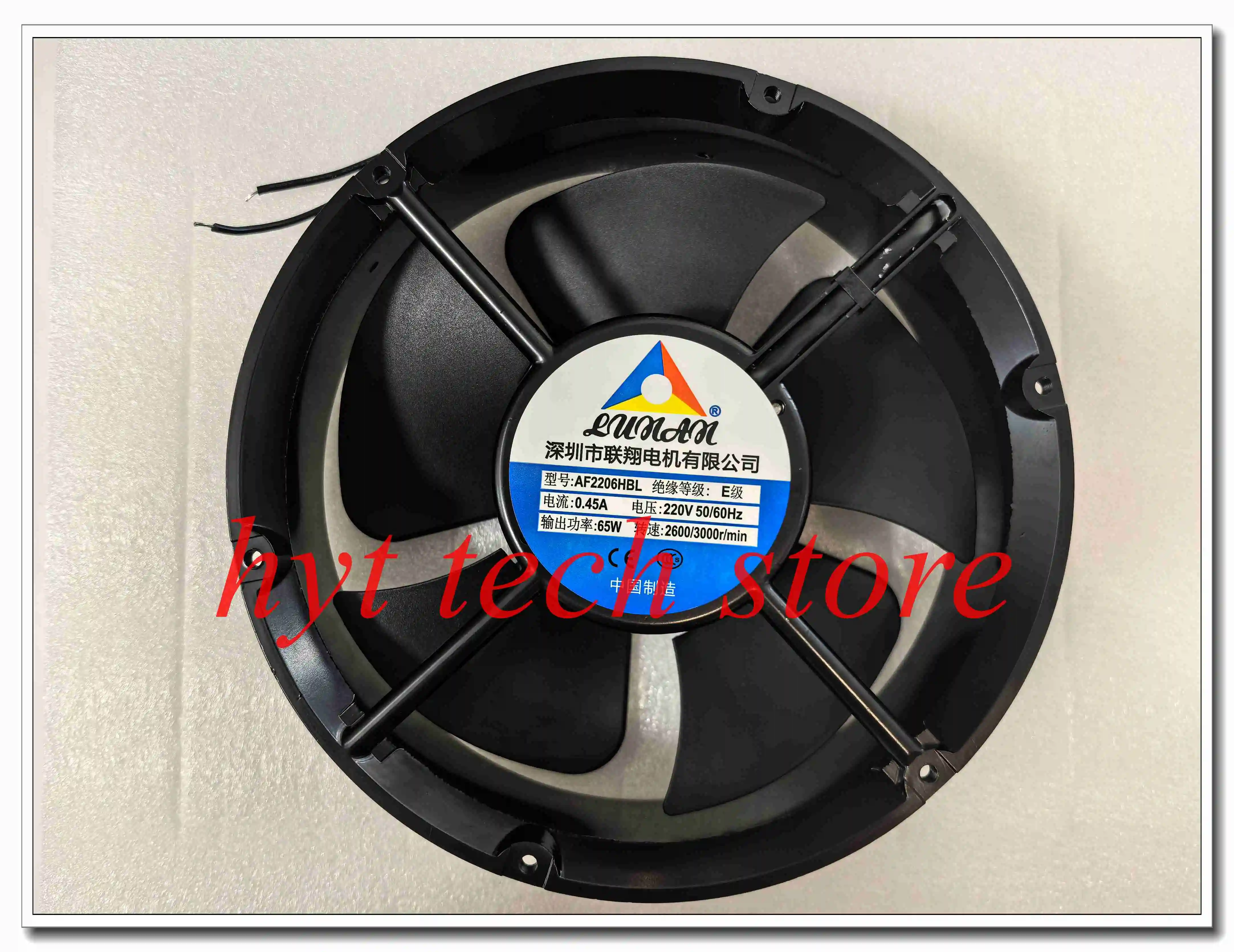 AF2206HBL   220V  65W   Original  circule cooling FAN.  100% tested before shipment