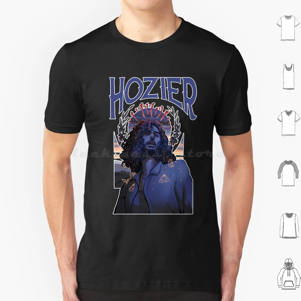 Hozier New Design T Shirt Big Size 100% Cotton Hozier Music Unreal Unearth Baby Cherry Wine Take Me To Church Andrew Hozier