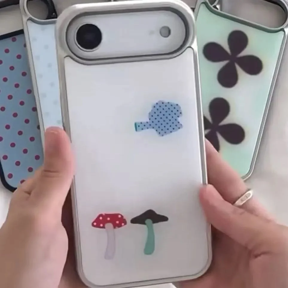 Clmj Cartoon Mushroom Phone Ca - Phone Cases That Charge Your Phone 评论和价格