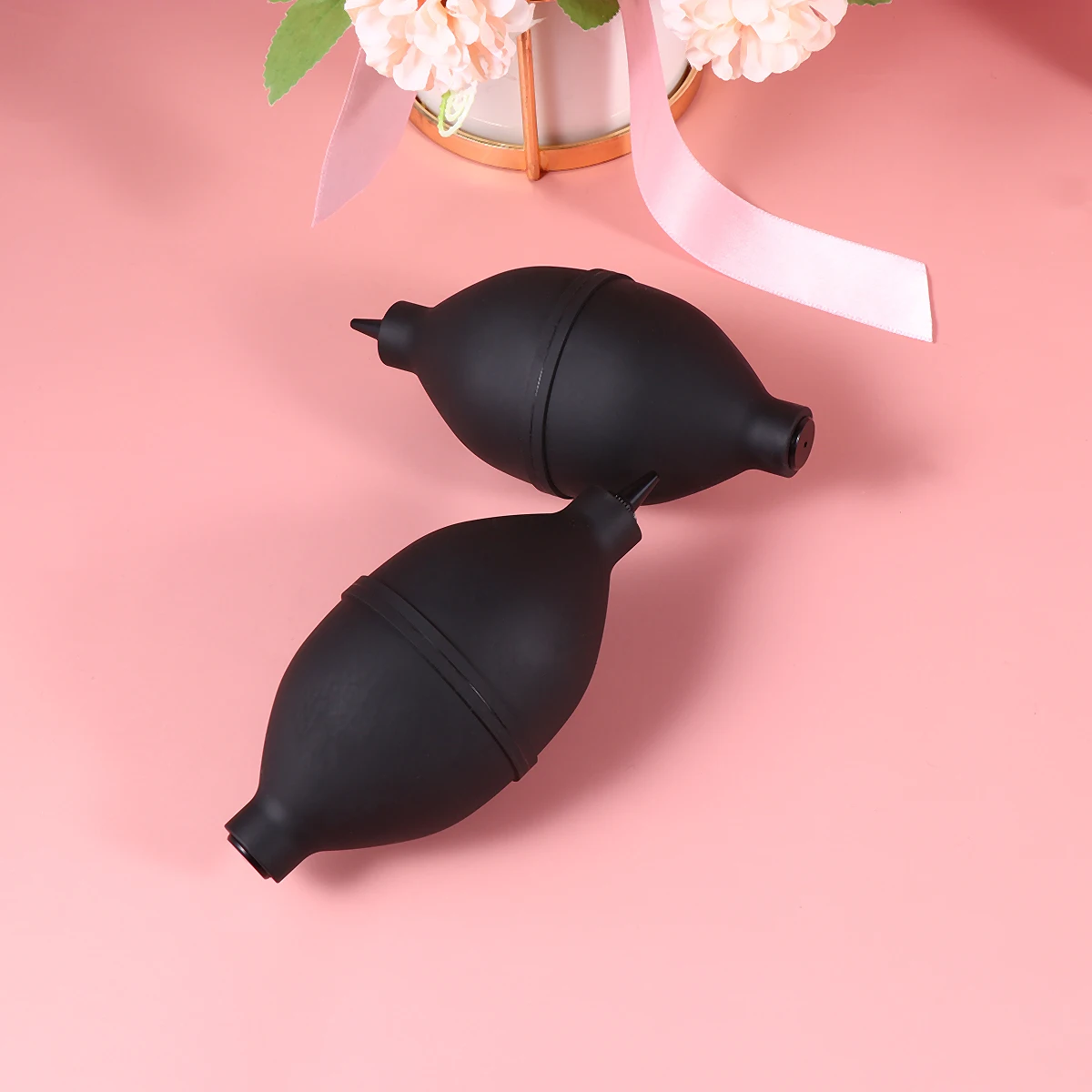 

2pcs Silicone Air Blower Squeeze Bulb Dust Cleaner For Camera Lens Computer Watch Succulent Non-Contact Cleaning Long Lasting