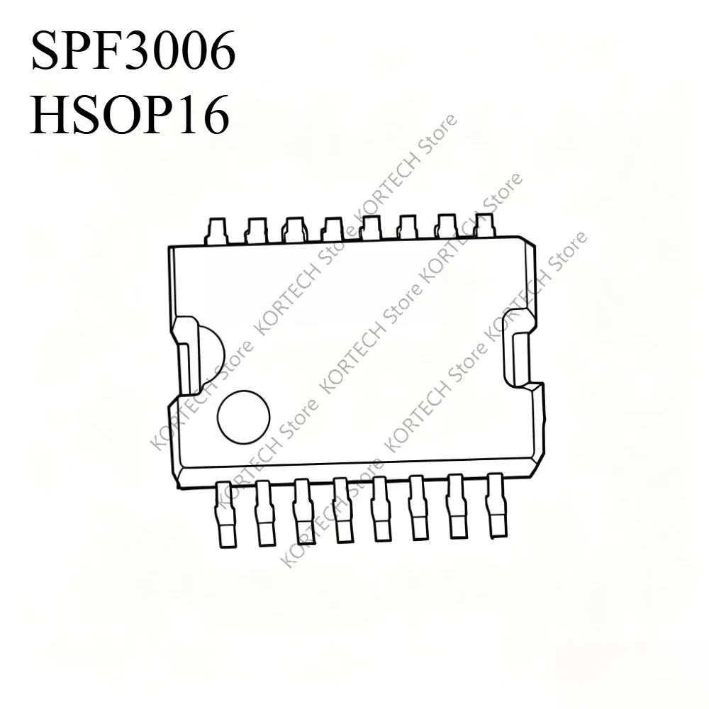 5PCS/Lot  Brand  new original SPF3006 HSOP16 Car IC Chips