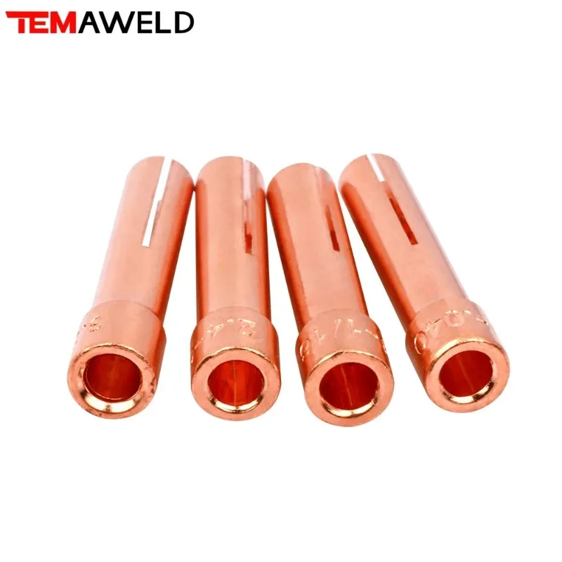 10/20Pcs Stubby TIG Collet 1.0mm 1.6mm 2.4mm 3.2mm 10N22S 10N23S 10N24S 10N25S for TIG Welding WP17 WP18 WP26 Torch Accessories