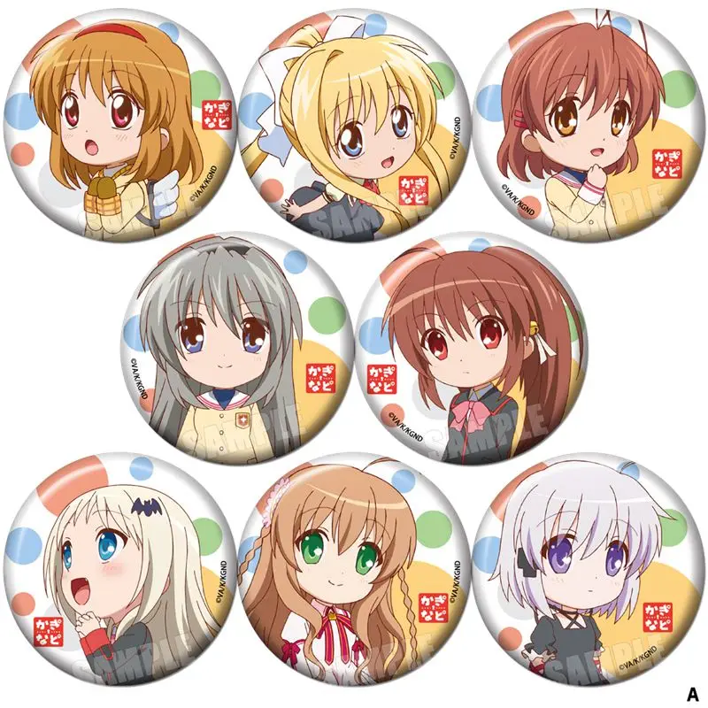 Japan Anime Aizawa Yuichi Tsukimiya Ayu Kawasumi Mai Minase Nayuki Pin Badge Cosplay Cartoon Garniture Itabag Bedge Brooch DADGE