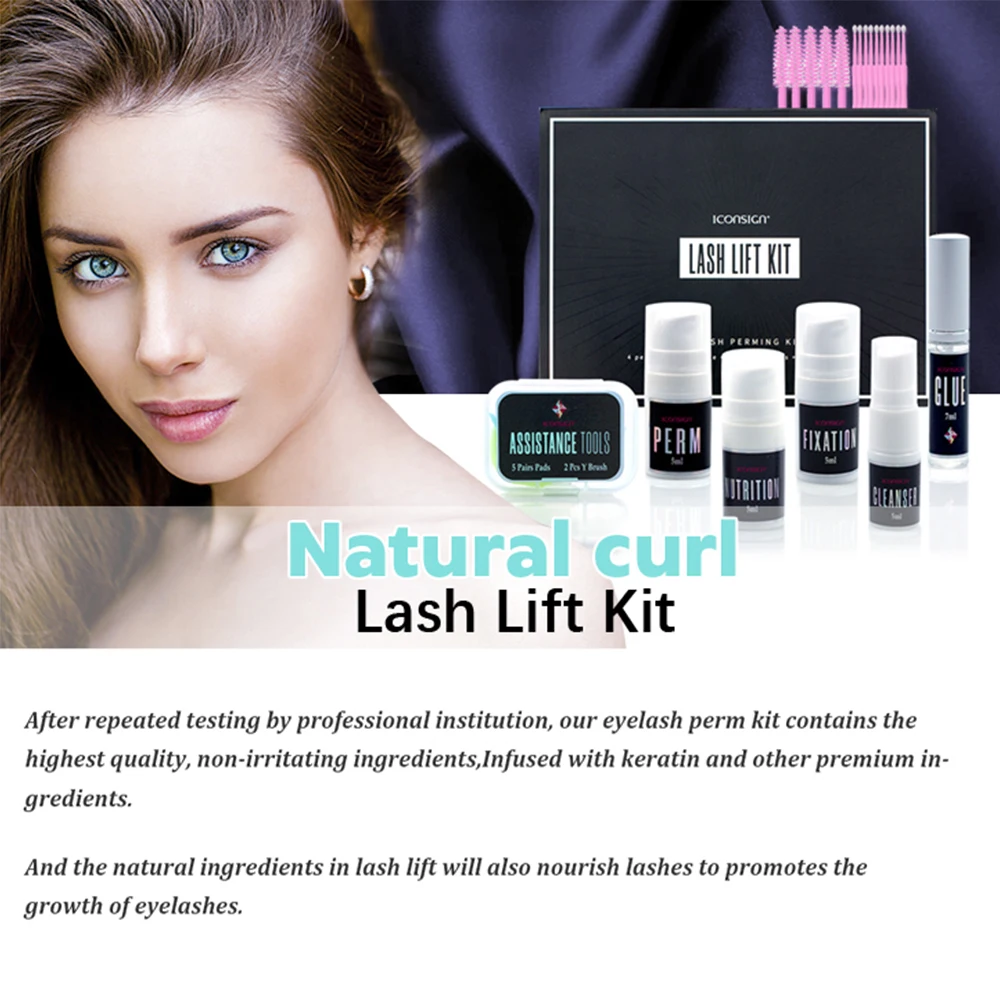 Lifting Lashes Kit Lash Lifiting Curling Eyelash Perm Kit Eye Makeup Eyelash Beauty Salon Home Use Eye Lift Pad Tools