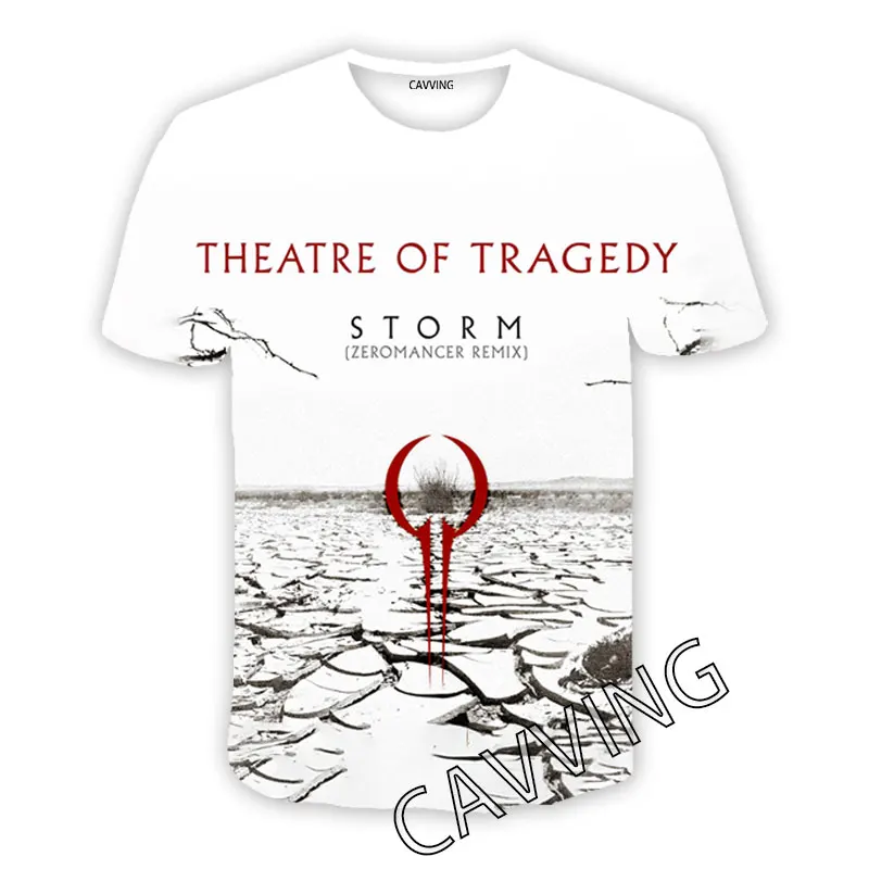 New Fashion Women/Men's 3D Print  Theatre of Tragedy  Rock  Casual T-shirts  Hip Hop Tshirts Harajuku Styles Tops Clothing