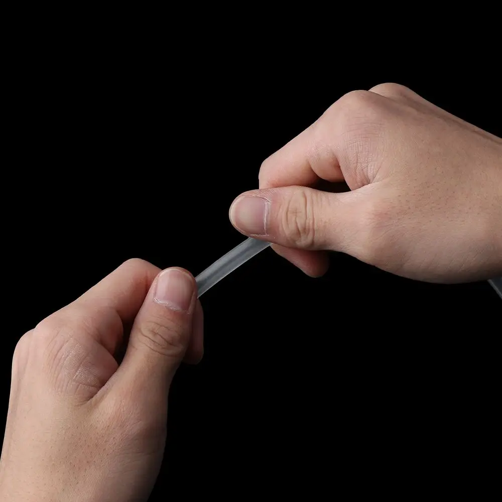 

1 м молочная гибкая прозрачная мягкая резиновая полупрозрачная силиконовая трубка для шланга