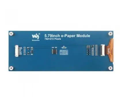 Waveshare 5.79inch e-Paper display Module, e-ink display, 792x272, Black/White, SPI Interface