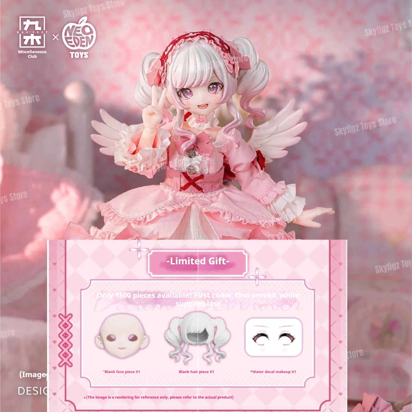 Op voorraad Neo Eden Toys Nieuwste Product Light Dream Weaver Candy Action Figure DIY Hang Tag ‌   22 cm Dream Weaver Candy Series-cadeau - afbeelding 1