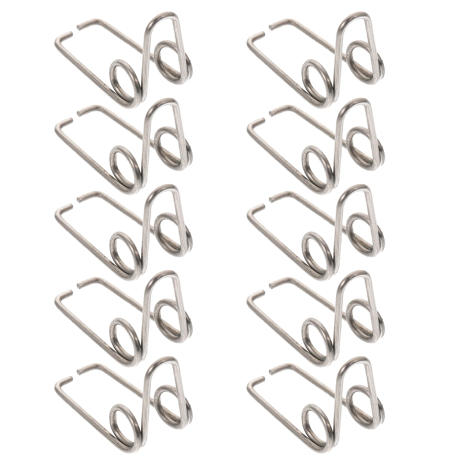 

10 Pcs Water Key Spring Trumpet Valve Springs Silver Small Size Easy Install Replace Iron Suitable Most Trumpets