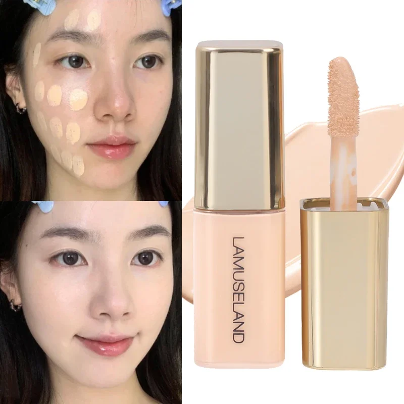 Waterproof Matte Mini Liquid Concealer Foundation Lasting Full Cover Acne Dark Circles Corrector Professional Concealer Makeup