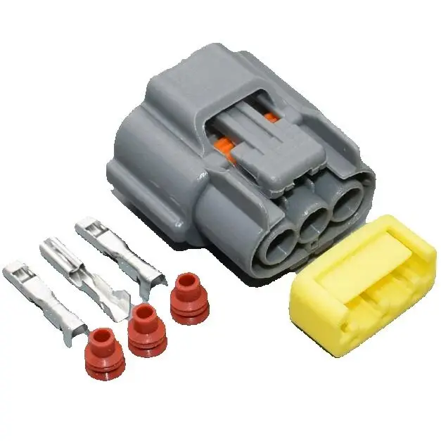 shhworldsea 3pin Ignition Coil Connector Plug Harness clips Case For Nissan Skyline sr20 rb20 rb25 rb26 6098-0141