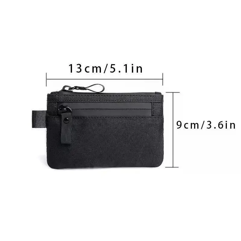/HTF/Waterproof Coin Purse RFID Credit Card Holder Small EDC Organizer Utility Pouch For Multitools Card Key Coin Cash Tactical
